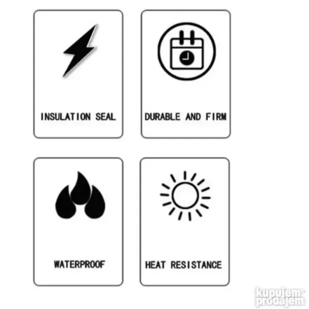 Tečna izolacija / Izolacija kontakata / Vodootporna UV zašti