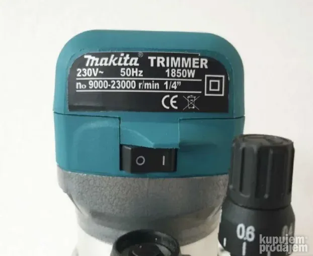 MAKITA frezer za drvo 1850W / prihvat 6mm