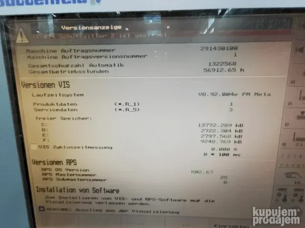 Battenfeld - HM 8000/4500 + 4500 BMB 4 (2006) Nemačka