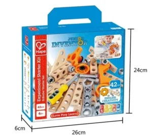 IGRAČKA Alat Hape Tools - 42 kom. - Junior Inventor