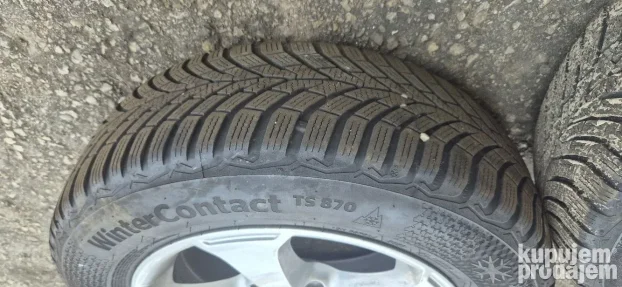 Alu felne 5x112 sa gumama 195 65