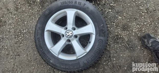 Alu felne 5x112 sa gumama 195 65