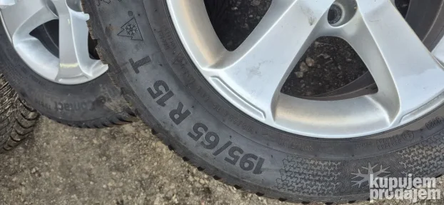 Alu felne 5x112 sa gumama 195 65