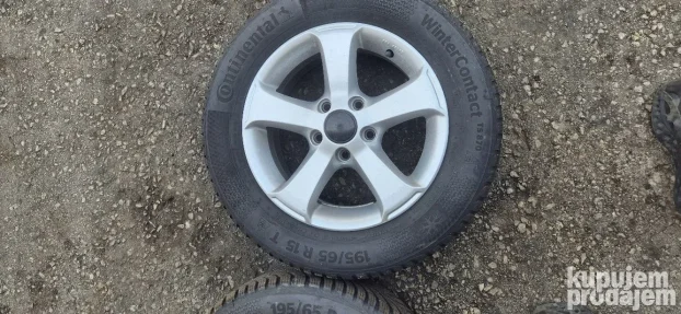 Alu felne 5x112 sa gumama 195 65