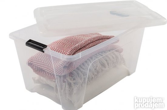 Set 2 Plasticne Kutije za Odlaganje 45L 58x39x34cm - Iris #6