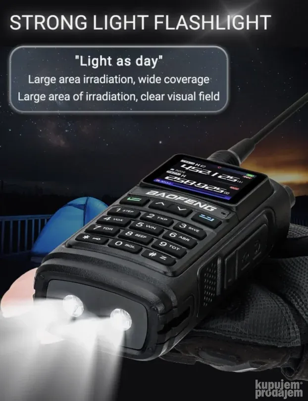 MOTOROLA UV 17 Pro GPS toki voki radio stanica