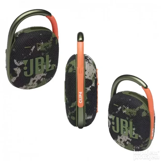 Bluetooth zvucnik JBL Clip4 army