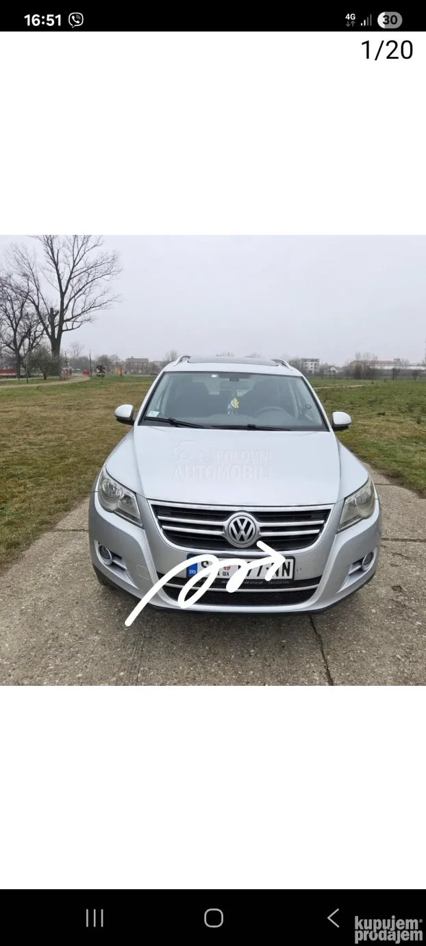 2008 Volkswagen Tiguan 2.0 140ks 4x4