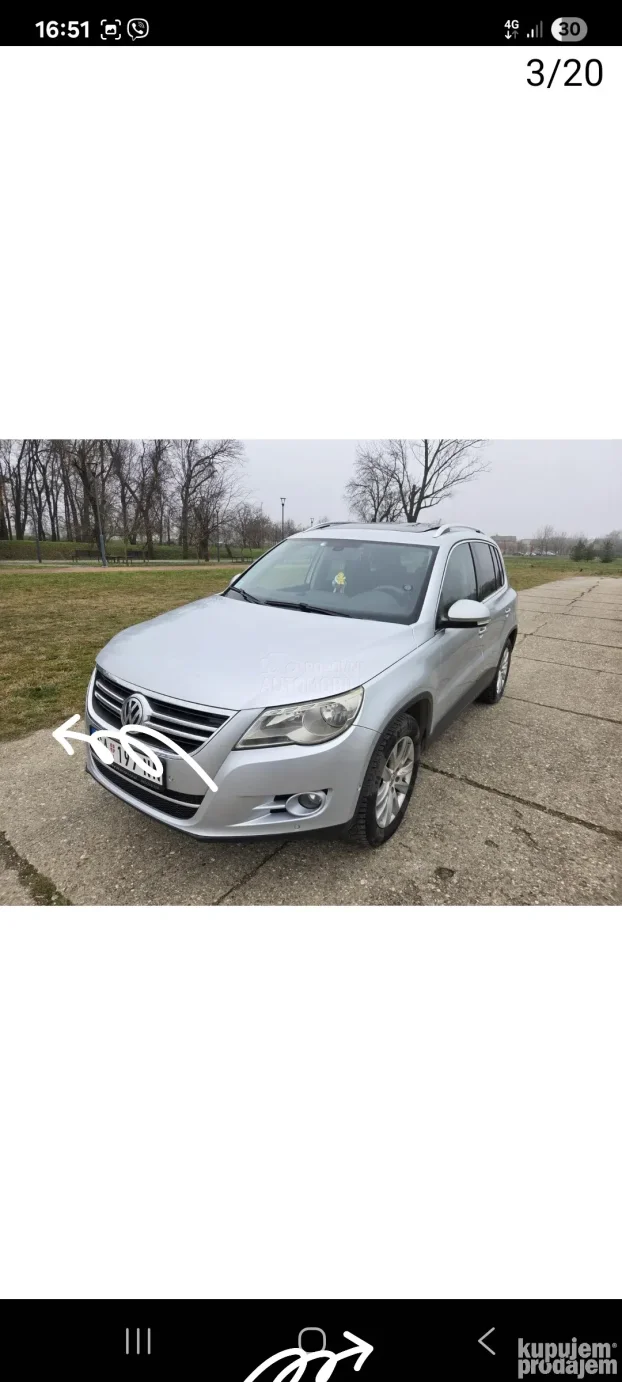 2008 Volkswagen Tiguan 2.0 140ks 4x4