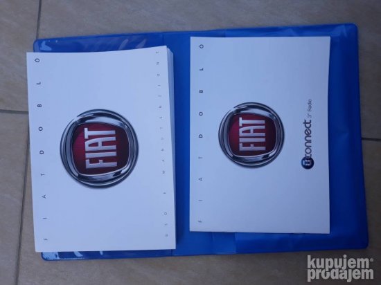 Uputsvo za upotrebu Fiat Doblo novi