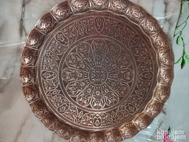 Poslužavnik,oval,tacna,ancer
