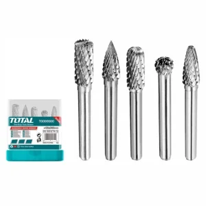 Total 5-delni set karbidnih nastavaka za čeonu brusilicu 6mm