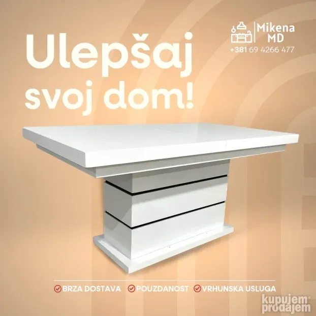 Trpezarijski sto i stolice 7