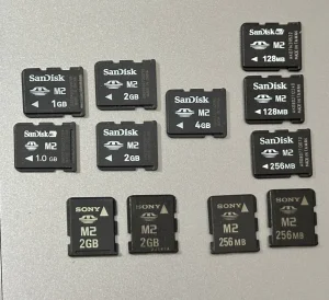 Memorijka kartica M2 1GB 2GB 4GB 256MB