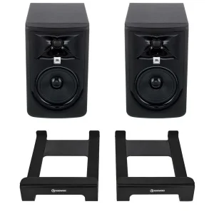Studio monitor JBL 305p Mkii Tilt Stand Bundle