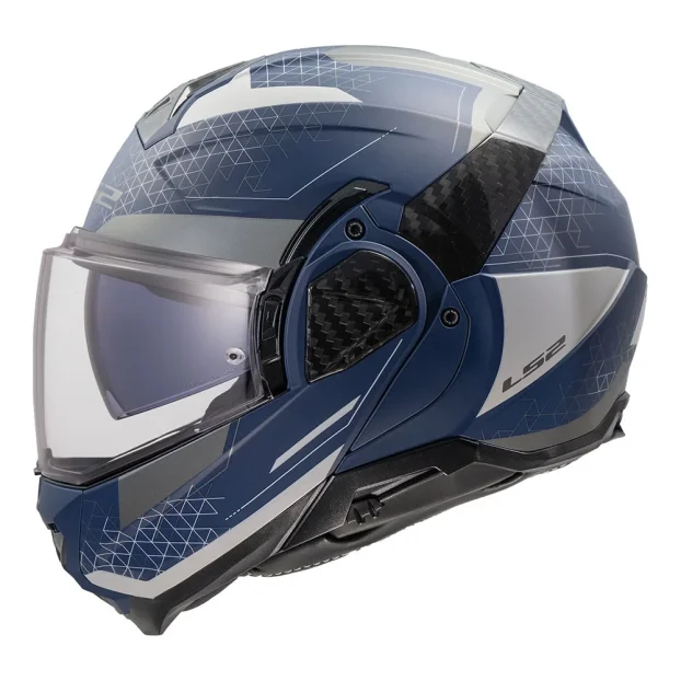 Kaciga LS2 Flip Up FF910 ADVANT II ASTRAL mat plava