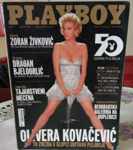 PLAYBOY Broj 1 / 2004 ( Olivera Kovacevic )