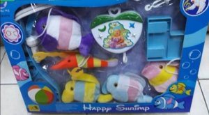 Vrteska za krevetac bebi Ribolovacki svet (novo)