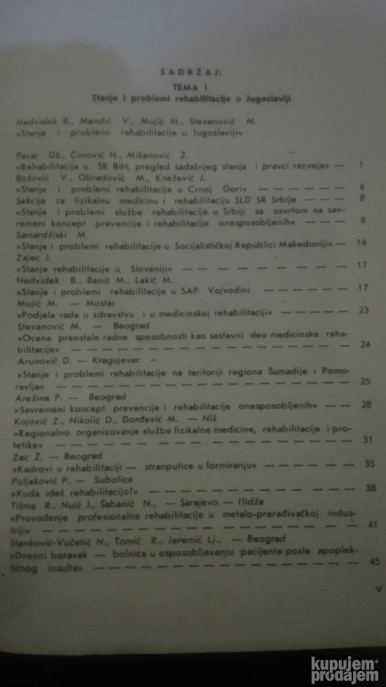 Zbornik Radova - VII fizijatrijski Dani