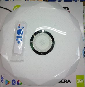 Led Rgb Bluetooth plafonjera sa zvučnikom Google play