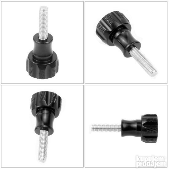 GoPro Hero CNC Aluminijum Sraf 35 mm za Akcione Kamere TOP