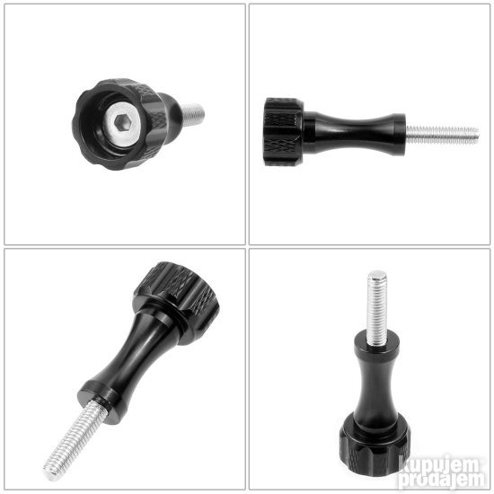 GoPro Hero CNC Aluminijum Sraf 35 mm za Akcione Kamere TOP