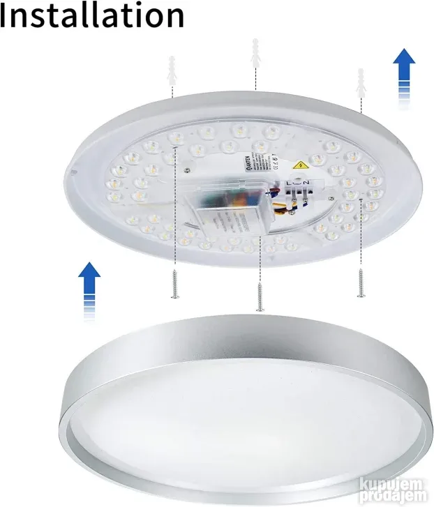 Rgb Led Plafonjera sa Daljicem - Anten