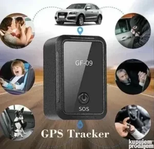 GPS tracker GF - 09 -GPS Lokator SIM kartica + prisluskivac