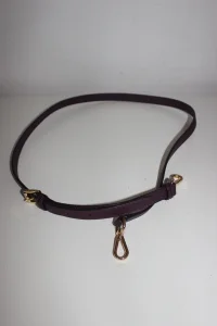 kais od prirodne koze ljubicast kais michael kors