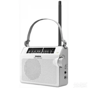Sangean Pr-d6 Portable Am/fm Portable Radio White