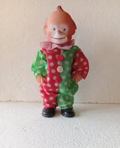 Stara igračka klovn mehanički SSSR