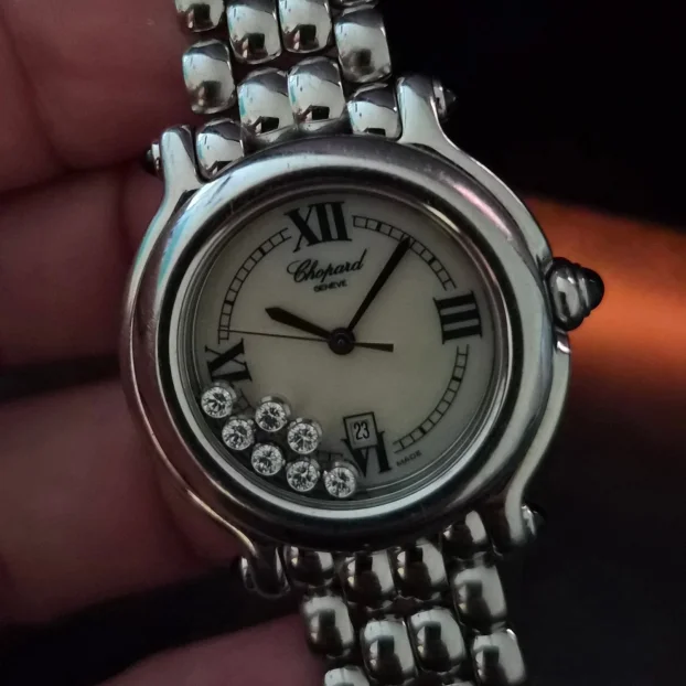 Chopard Happy Sport MOP 7 Diamonds 32mm