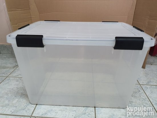 Plasticna Kutija za Odlaganje 59x39x29cm 50L - Iris #5