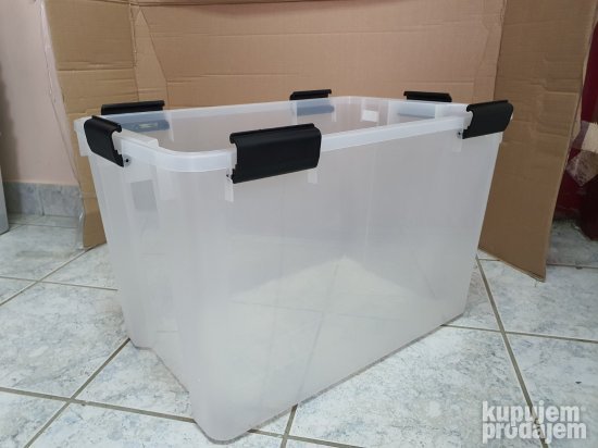 Plasticna Kutija za Odlaganje 59x39x29cm 50L - Iris #5