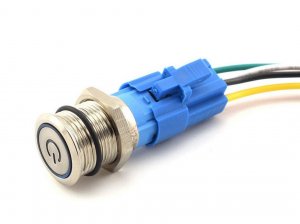 Nosač za 16mm vodootporni antivandal taster i prekidač