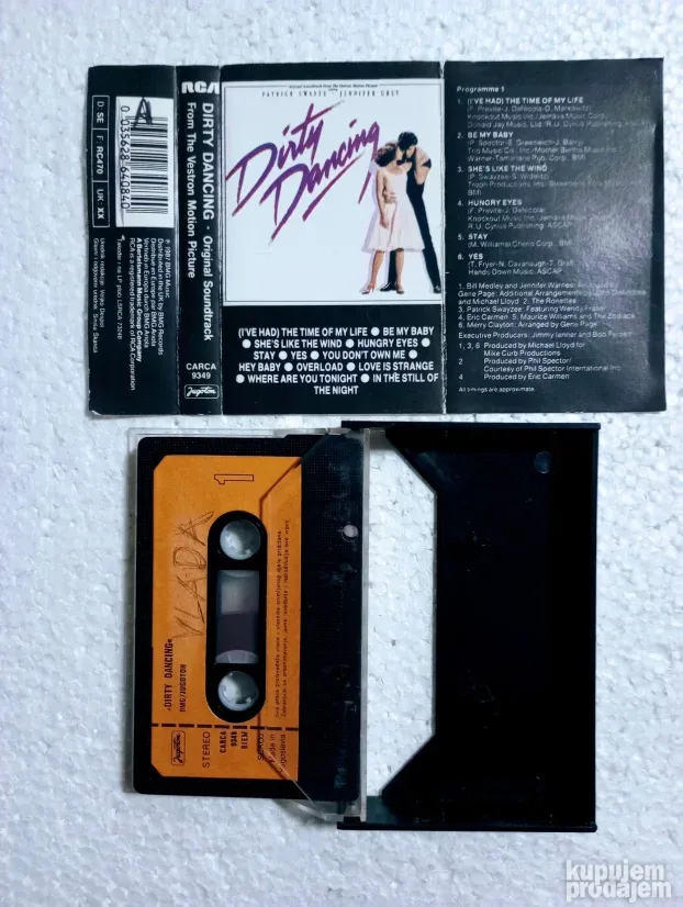 Dirty Dancing-Original soundtrack-kaseta