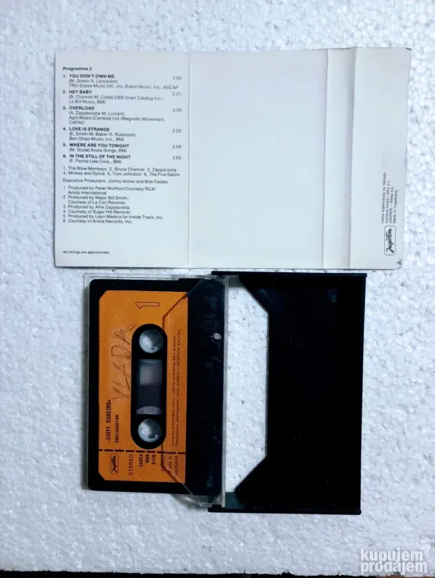 Dirty Dancing-Original soundtrack-kaseta