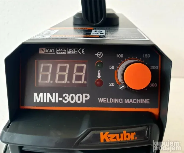 Aparat za varenje KZUBR 300A - MINI-300P - 2 GOD GARANCIJE