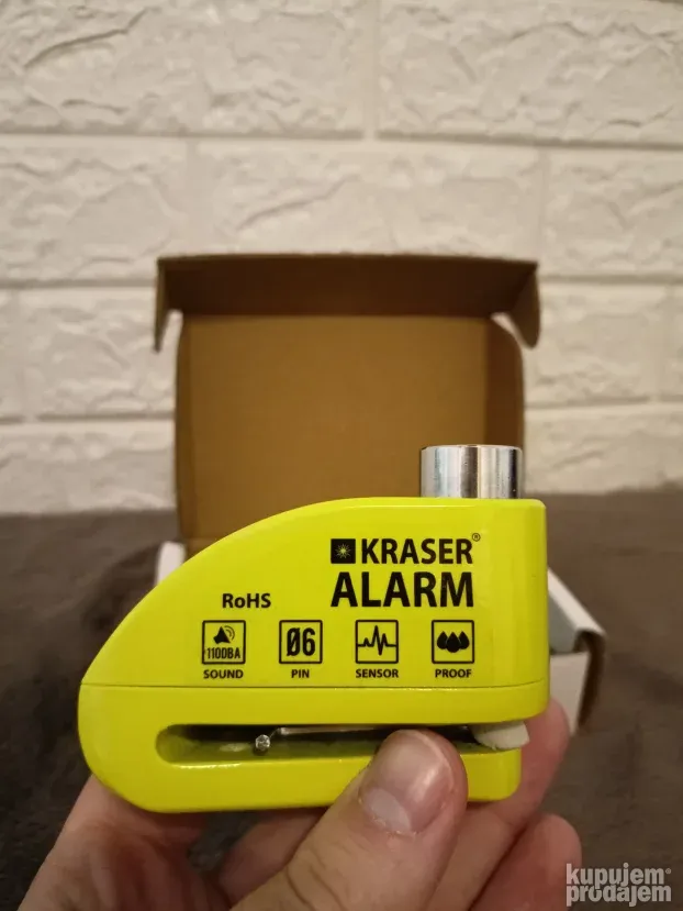 Kraser 6Y Motocikl alarmna brava disk kočnice 110db SNIZENO
