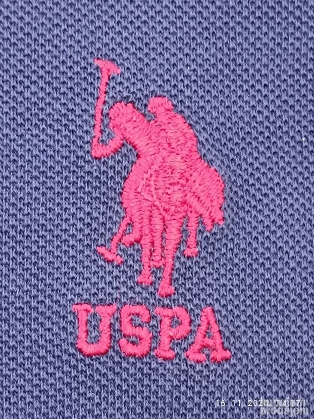 US POLO ASSN Ralph Lauren teget majica vel XL
