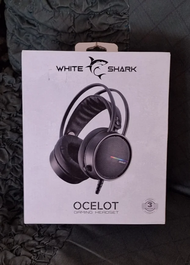 Novo OCELOT White Shark Gaming Headset Gejmerske slušalice