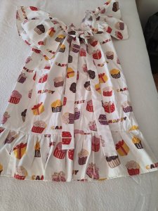 Haljina krojena po meri vel. 8. god.