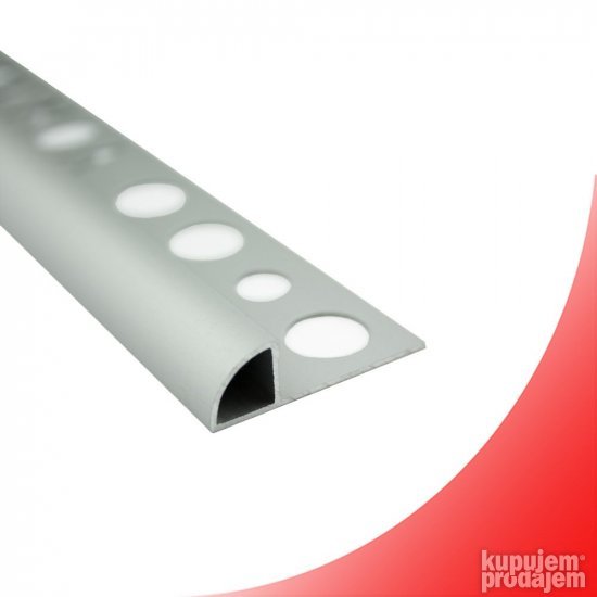 Aluminijumska ugaona lajsna (profil) za keramiku PJEAL