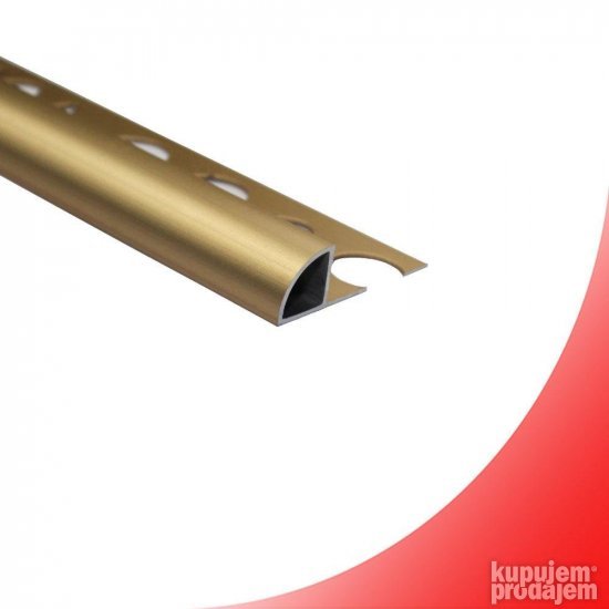 Aluminijumska ugaona lajsna (profil) za keramiku PJEAL