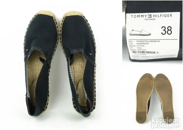 Tommy Hilfiger espadrile P5300