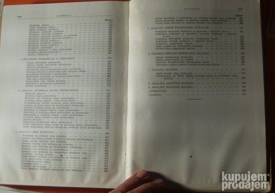 Teorija i analiza bilansa