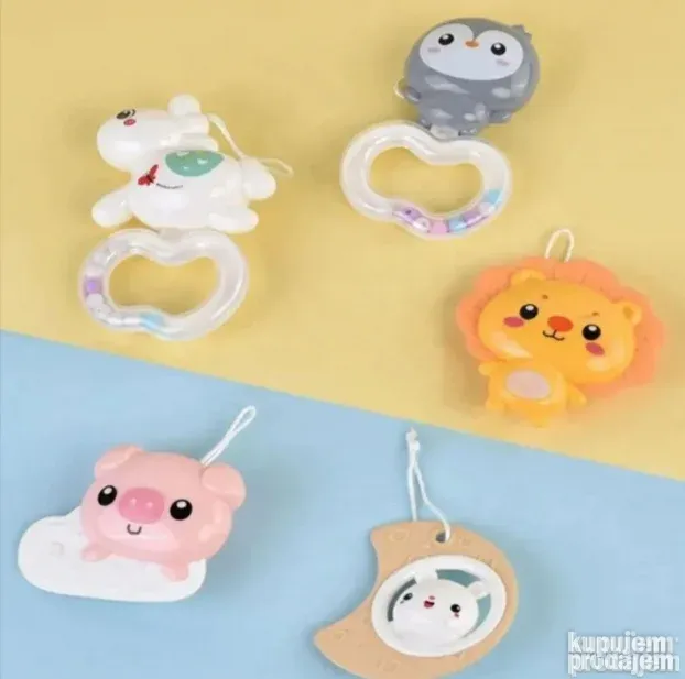 Muzička vrteška za krevetac Meda + svetiljka +daljinski