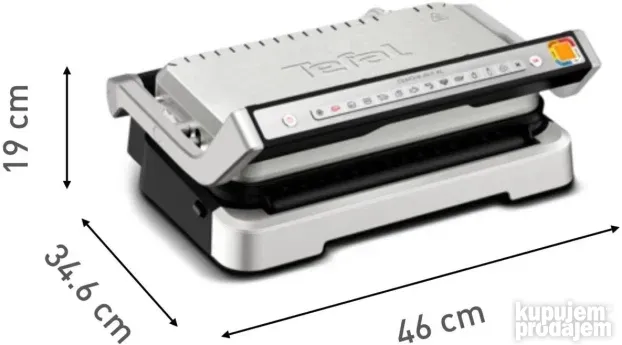 Električni roštilj Tefal GC782D30 OptiGrill 2v1 XL