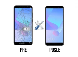 Huawei Y6 2018 REPARACIJA-Zamena polomljenog stakla ekrana