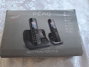 Peaq Dect Phone PDP270-B